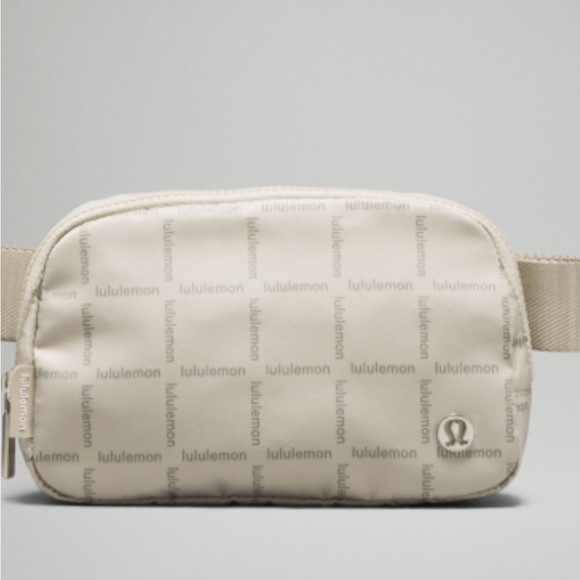 lululemon athletica Handbags - Lululemon Beige Crossbody Bag 1l